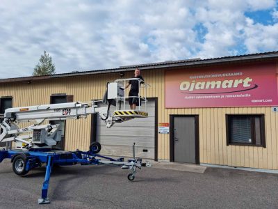 Juha Ojala Swanlift-nostimen kyydissä