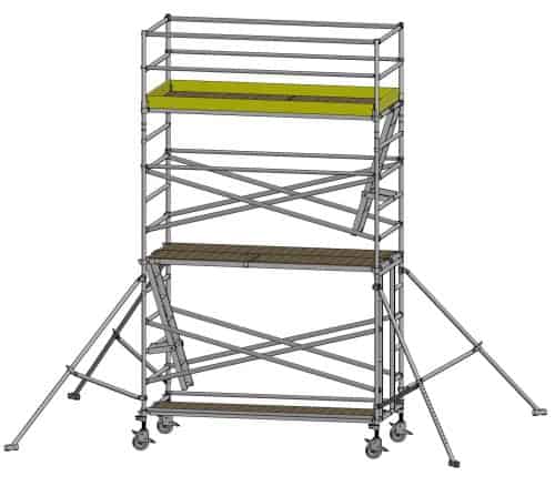 Rakennustelineet Amo Harri aluminii