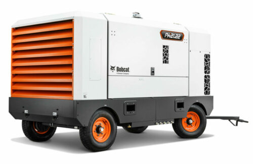 Bobcat PA21.22 paineilmakompressori trailerialustalla