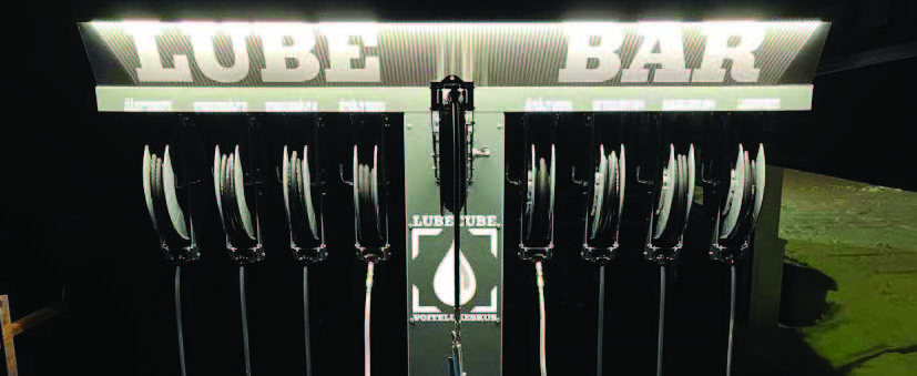 Lubebar kemikaalien jakelu ja varastointijärjestelmä